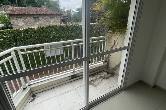Varanda de casa de condomínio à venda com 2 quartos, 135m² em Tijuca, Rio de Janeiro
