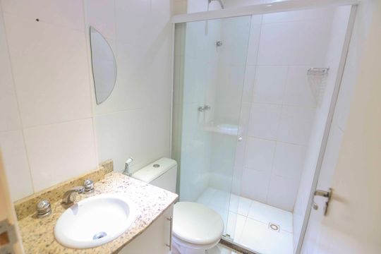 Banheiro da Suíte 2 de casa à venda com 2 quartos, 135m² em Tijuca, Rio de Janeiro