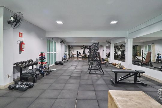 Área comum - Academia de apartamento para alugar com 2 quartos, 68m² em Centro, Uberlândia