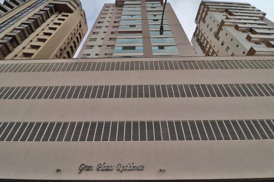 Fachada de apartamento para alugar com 2 quartos, 68m² em Centro, Uberlândia