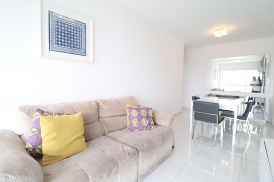 Sala de apartamento para alugar com 2 quartos, 68m² em Centro, Uberlândia