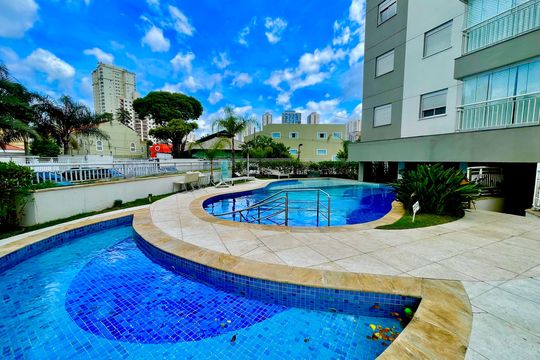 Área comum - Piscina de apartamento para alugar com 2 quartos, 62m² em Vila Augusta, Guarulhos