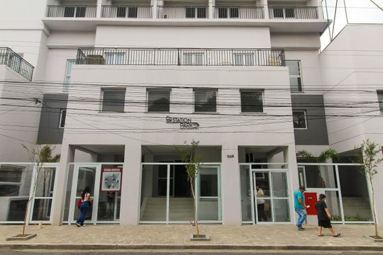 Fachada de kitnet/studio à venda com 0 quarto, 23m² em Vila Ema, São Paulo