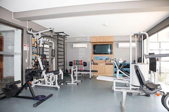 Área Comum - Academia de apartamento à venda com 1 quarto, 59m² em Independência, Porto Alegre