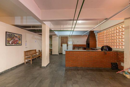 Área comum - Churrasqueira de apartamento à venda com 4 quartos, 146m² em Vila Bastos, Santo André