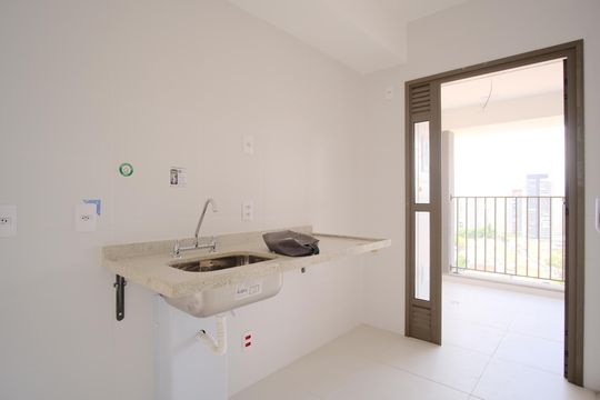 Cozinha de apartamento à venda com 2 quartos, 69m² em Tatuapé, São Paulo