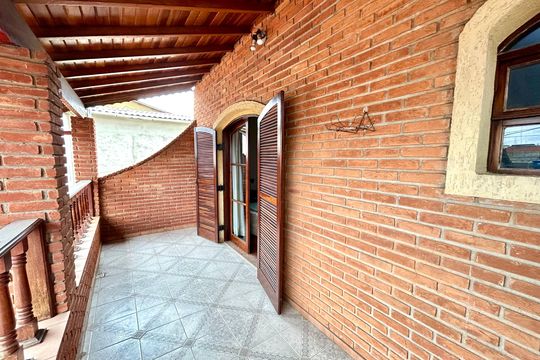 Varanda da Suíte  de casa à venda com 3 quartos, 180m² em Jardim Santa Beatriz, Guarulhos