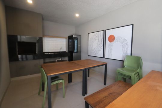 Área comum - Churrasqueira de apartamento à venda com 2 quartos, 39m² em Vila Ema, São Paulo