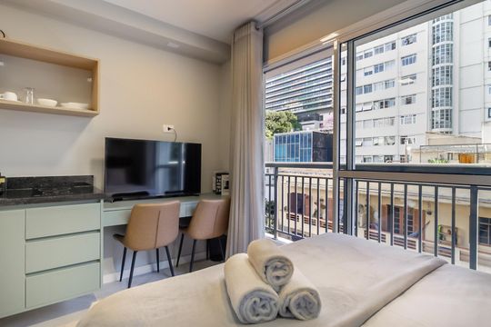 Apartamento para alugar com 1 quarto, 18m² em Bela Vista, São Paulo