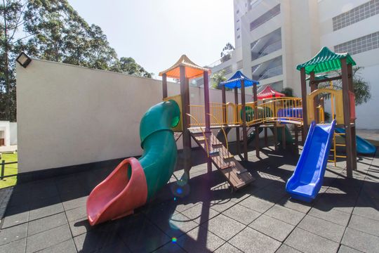 Área comum - Playground de apartamento para alugar com 3 quartos, 158m² em Tamboré, Santana de Parnaíba
