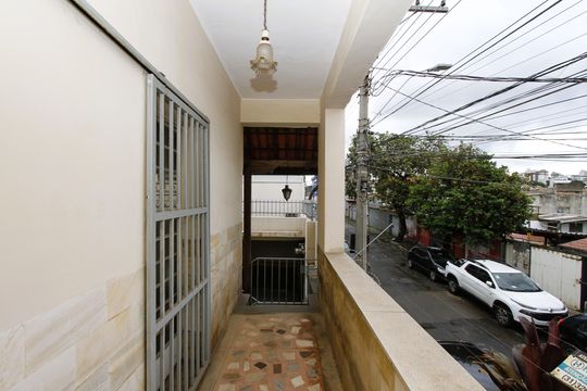 Varanda da Sala de casa à venda com 5 quartos, 320m² em Carlos Prates, Belo Horizonte