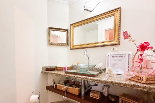 Lavabo de apartamento à venda com 4 quartos, 153m² em Centro, São Bernardo do Campo