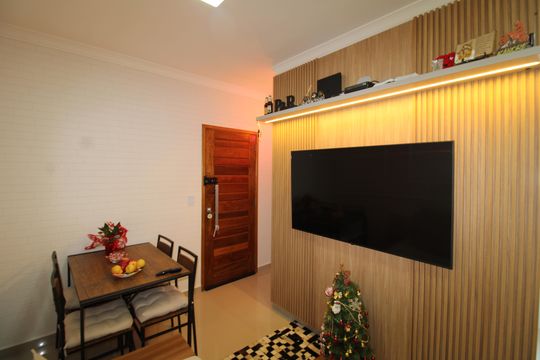Sala / Cozinha  de apartamento à venda com 1 quarto, 30m² em Chora Menino, São Paulo