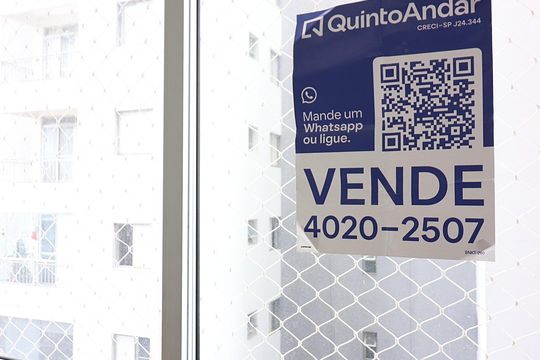 Placa  de apartamento à venda com 3 quartos, 87m² em Centro, São Bernardo do Campo