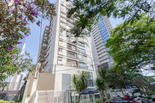 Fachada de apartamento à venda com 1 quarto, 40m² em Vila Gertrudes, São Paulo