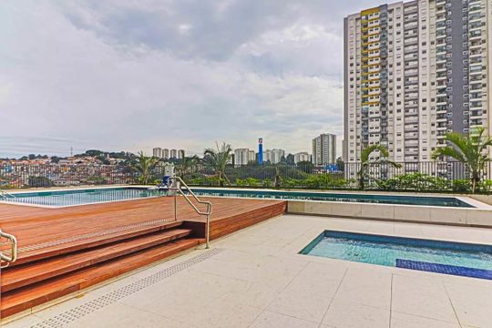 Área comum - Piscina de apartamento à venda com 2 quartos, 54m² em Vila Sonia, São Paulo