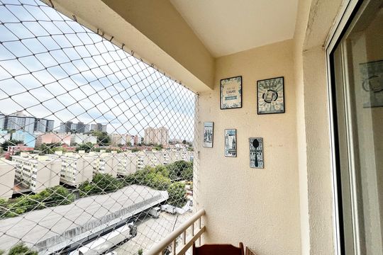 Varanda da Sala de apartamento para alugar com 2 quartos, 52m² em Limão, São Paulo