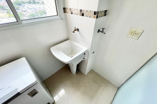 Área de Serviço de apartamento para alugar com 2 quartos, 52m² em Limão, São Paulo