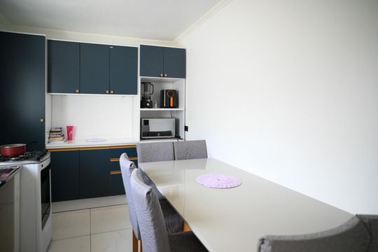 Cozinha de casa para alugar com 2 quartos, 200m² em Vila Liviero, São Paulo