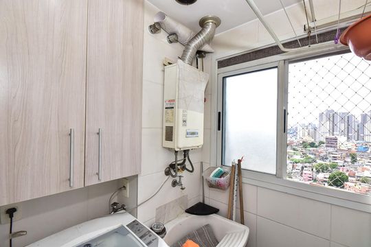 Área de Serviço de apartamento à venda com 2 quartos, 56m² em Vila Sonia do Taboao, Taboão da Serra