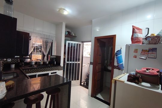 Cozinha de casa à venda com 2 quartos, 105m² em Pechincha, Rio de Janeiro