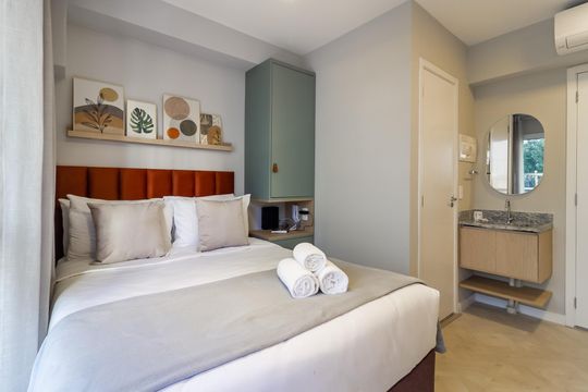 Apartamento para alugar com 1 quarto, 18m² em Bela Vista, São Paulo