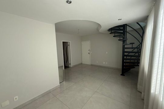 sala  de apartamento à venda com 3 quartos, 175m² em Serra, Belo Horizonte