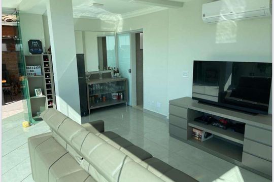 sala 2 de apartamento à venda com 3 quartos, 175m² em Serra, Belo Horizonte