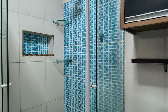 Banheiro Social de casa para alugar com 2 quartos, 85m² em Pechincha, Rio de Janeiro
