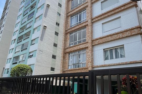 Fachada de apartamento para alugar com 3 quartos, 192m² em Embaré, Santos