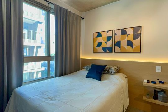 Studio de kitnet/studio para alugar com 1 quarto, 20m² em Cerqueira César, São Paulo