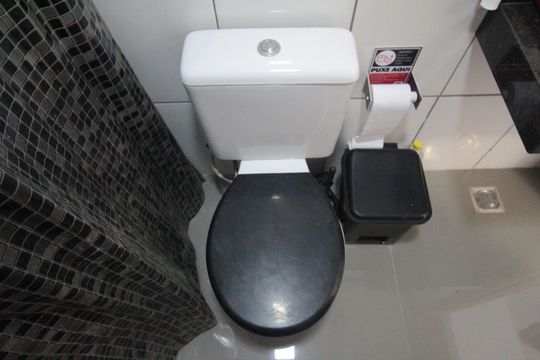 Banheiro Social 2 de apartamento à venda com 3 quartos, 150m² em Paquetá, Belo Horizonte
