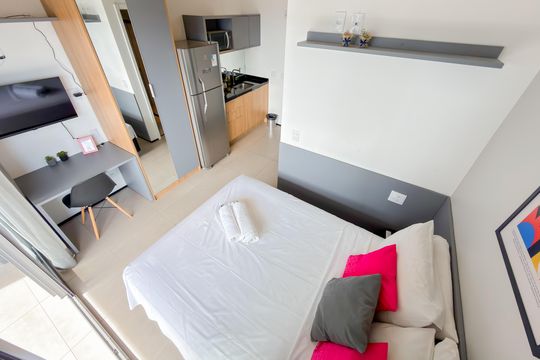 Studio de kitnet/studio para alugar com 1 quarto, 28m² em Paraíso, São Paulo