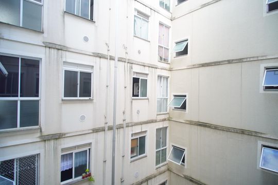 Vista da Sala de apartamento à venda com 2 quartos, 43m² em Feitoria, São Leopoldo