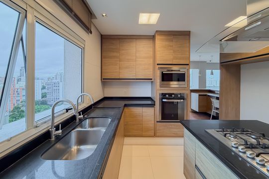 Cozinha - Piso 1 de apartamento à venda com 4 quartos, 348m² em Jardim Vila Mariana, São Paulo
