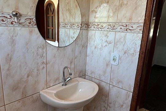 Lavabo de casa para alugar com 3 quartos, 265m² em Campestre, Santo André