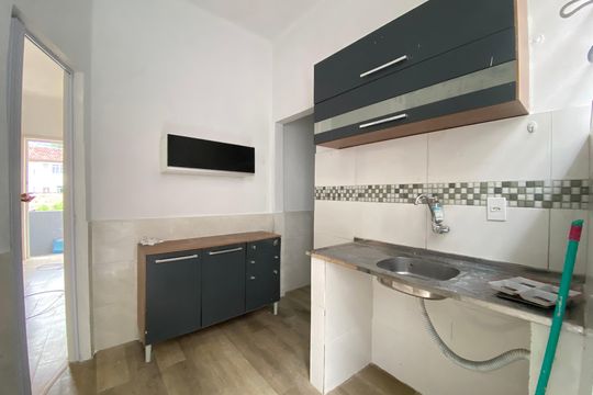 Cozinha de casa à venda com 1 quarto, 30m² em Engenho de Dentro, Rio de Janeiro