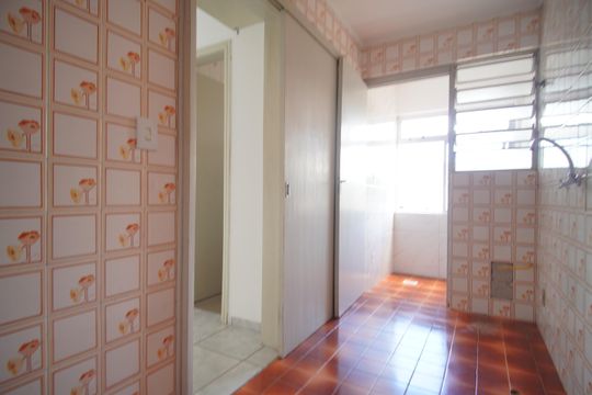 Cozinha de apartamento para alugar com 1 quarto, 30m² em Cristo Rei, São Leopoldo