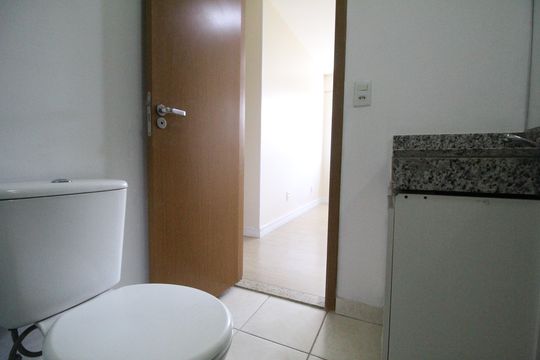 Banheiro da suíte 3 de apartamento à venda com 3 quartos, 83m² em Taquara, Rio de Janeiro