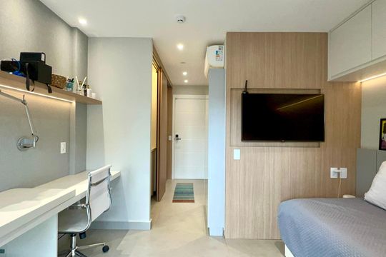 Studio de kitnet/studio para alugar com 1 quarto, 31m² em Pinheiros, São Paulo