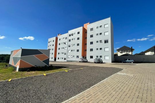 Fachada do bloco de apartamento à venda com 2 quartos, 124m² em Rondônia, Novo Hamburgo