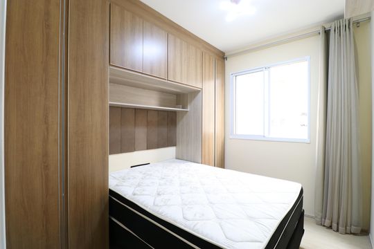 Quarto 1 de apartamento para alugar com 2 quartos, 35m² em Várzea da Barra Funda, São Paulo