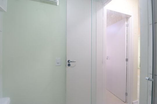 Banheiro de apartamento para alugar com 2 quartos, 35m² em Várzea da Barra Funda, São Paulo