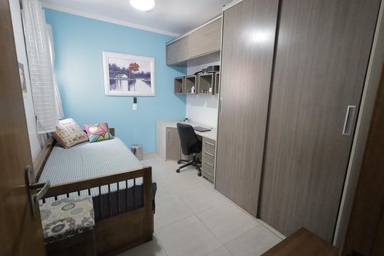 Quarto 2 de apartamento à venda com 3 quartos, 144m² em Campestre, Santo André