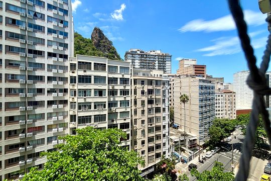 Sala 1 - vista de apartamento à venda com 3 quartos, 96m² em Copacabana, Rio de Janeiro
