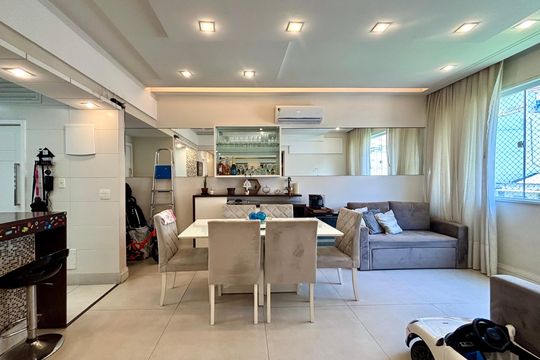 Sala 1 de apartamento à venda com 3 quartos, 96m² em Copacabana, Rio de Janeiro