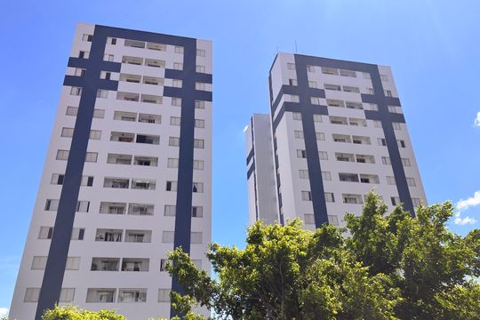 Fachada de apartamento à venda com 3 quartos, 64m² em Vila Divina Pastora, São Paulo