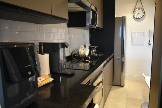 Cozinha de apartamento à venda com 2 quartos, 69m² em Vila do Bosque, São Paulo