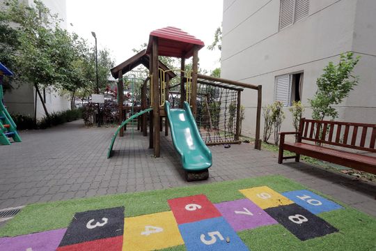 Área comum - Playground de apartamento à venda com 3 quartos, 73m² em Jardim, Santo André