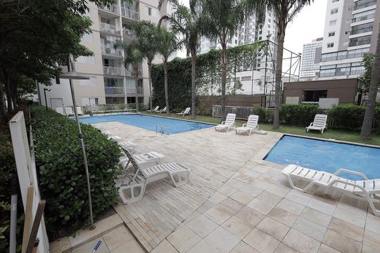 Área comum - Piscina de apartamento à venda com 3 quartos, 73m² em Jardim, Santo André